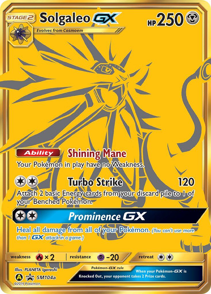 Solgaleo-GX - SM104a/SM104a - EN Solgaleo-GX - SM104a/SM104a - EN