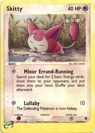 Skitty - 44/109 - Reverse Holo - EN Skitty - 44/109 - Reverse Holo - EN