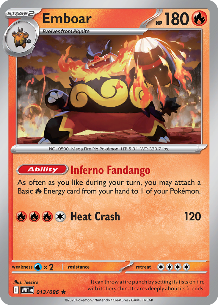 Emboar - 013/086 - EN
