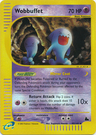 Wobbuffet - 45/144 - Reverse Holo - EN