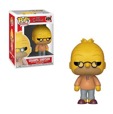 Simpsons POP! TV Vinyl Figur Abe 9 cm