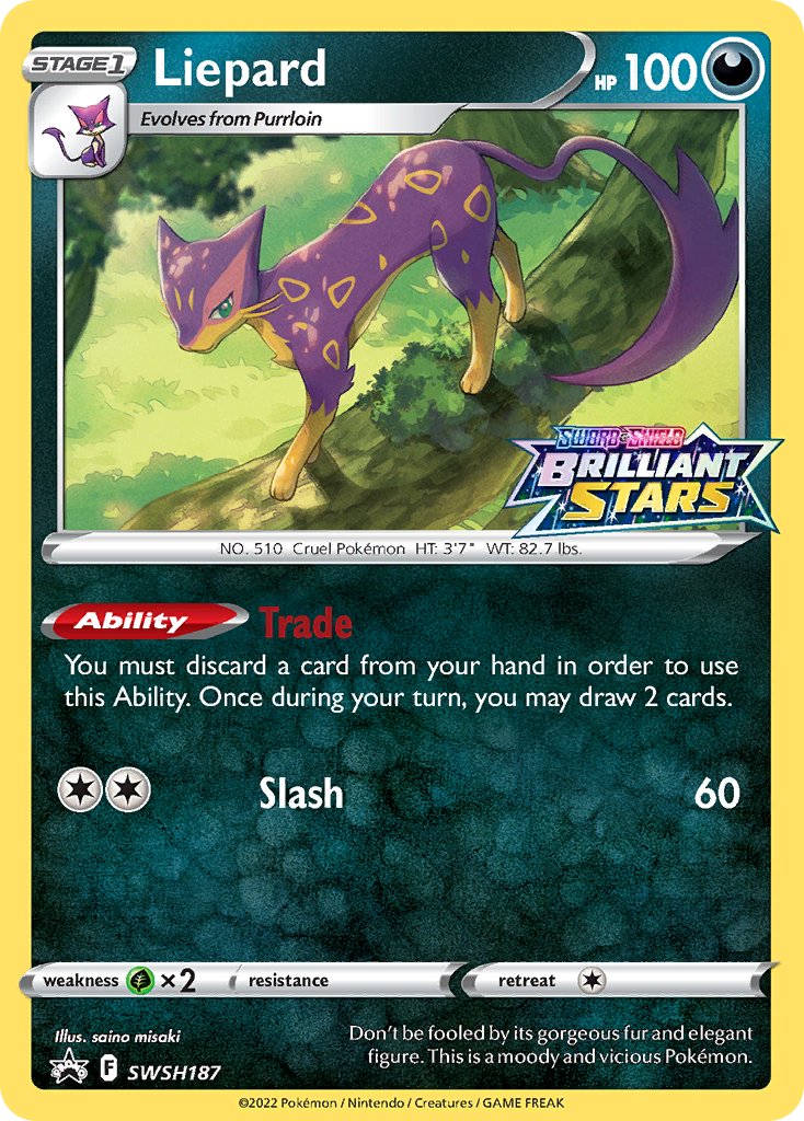 Liepard - SWSH187/306 - EN