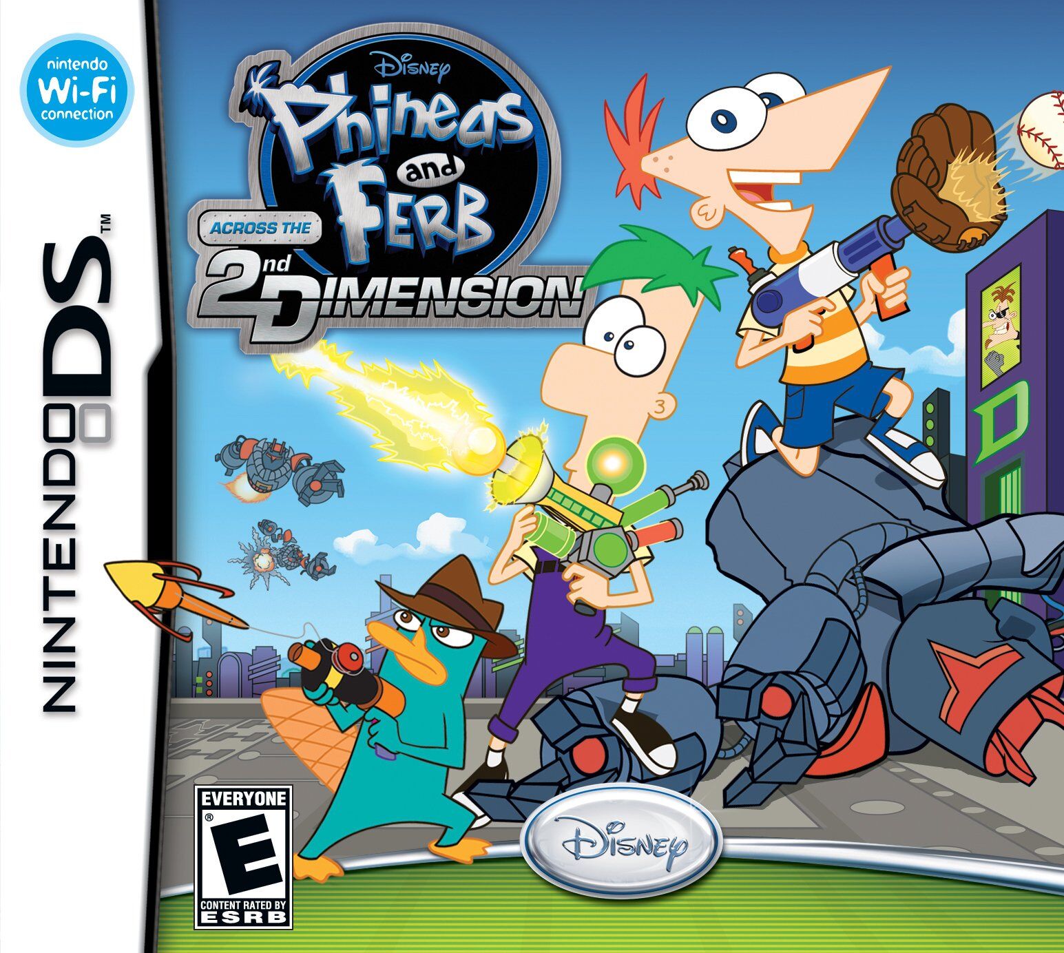 Phineas und Ferb: Quer durch die 2. Dimension - Nintendo DS