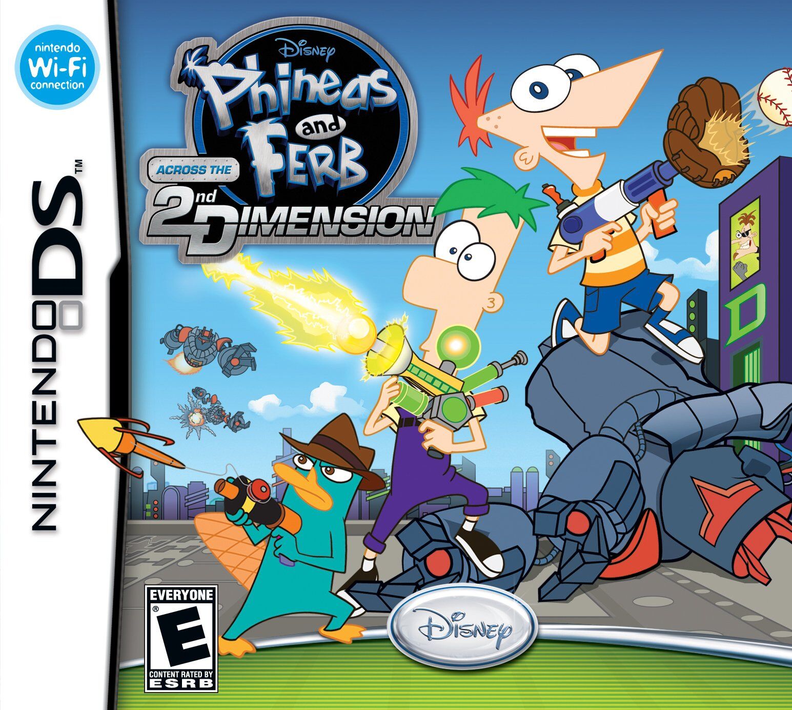 Phineas und Ferb: Quer durch die 2. Dimension - Nintendo DS Phineas und Ferb: Quer durch die 2. Dimension - Nintendo DS