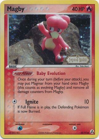 Magby - 58/92 - Reverse Holo - EN Magby - 58/92 - Reverse Holo - EN