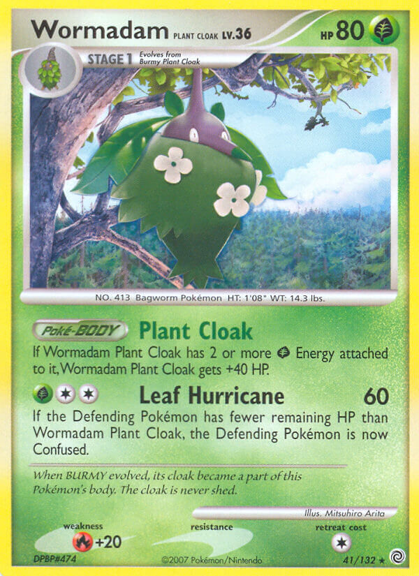 Wormadam Plant Cloak - 41/132 - EN