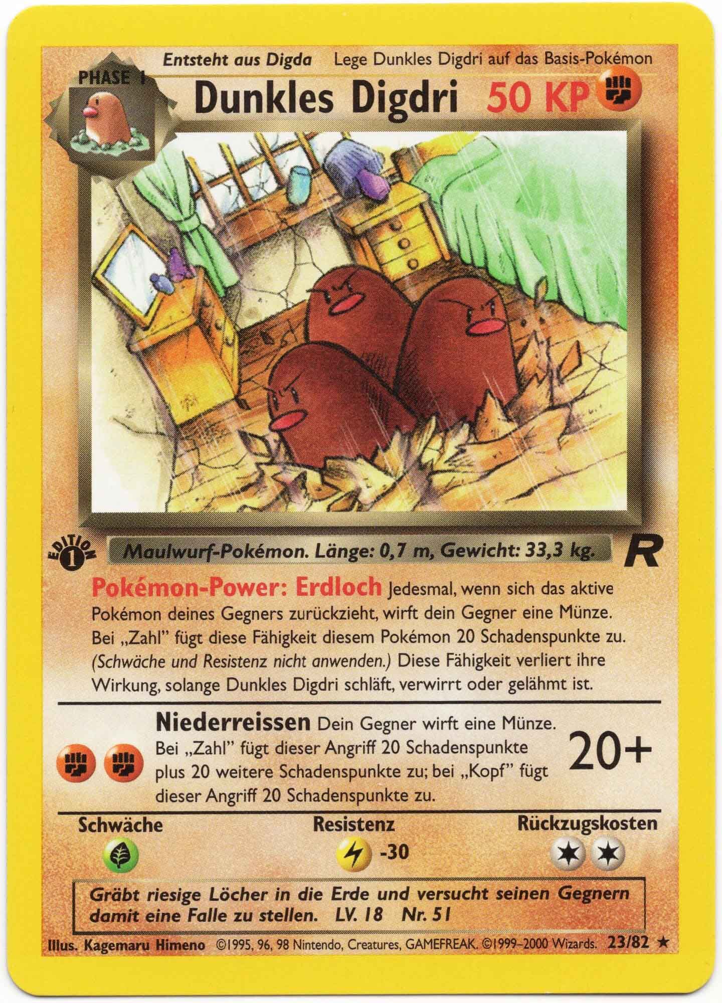 dunkles-digdri-23-82-1-edition-pok-mon-tcg Dunkles Digdri 23/82 1. Edition - Pokémon TCG