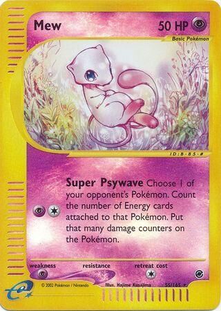 Mew - 55/165 - Reverse Holo - EN Mew - 55/165 - Reverse Holo - EN