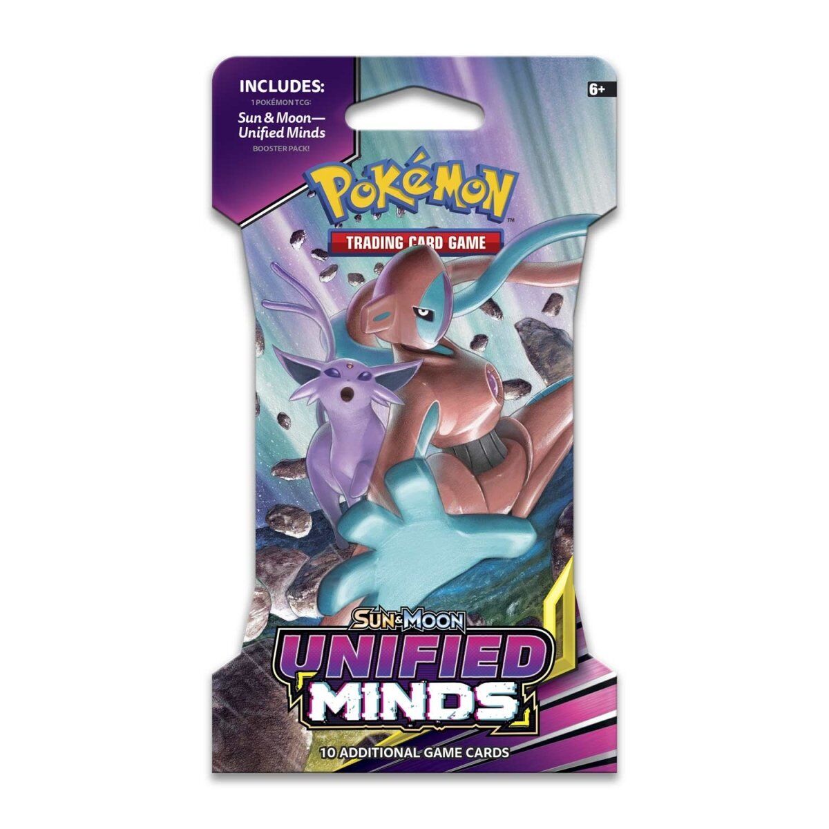 Pokémon Sun & Moon Unified Minds Sleeved Booster - EN