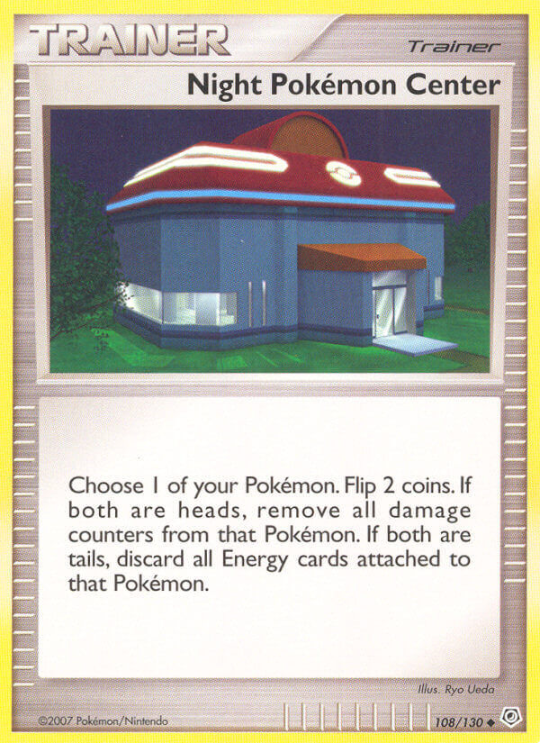 Night Pokémon Center - 108/130 - EN Night Pokémon Center - 108/130 - EN
