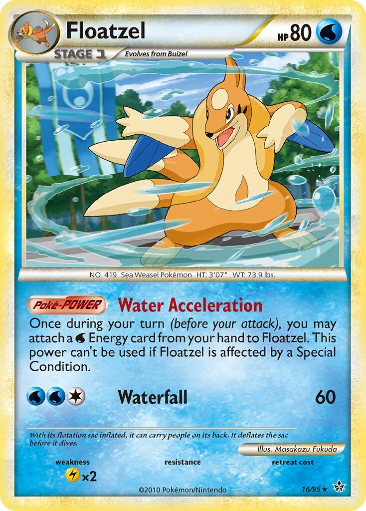 Floatzel - 16/95 - EN