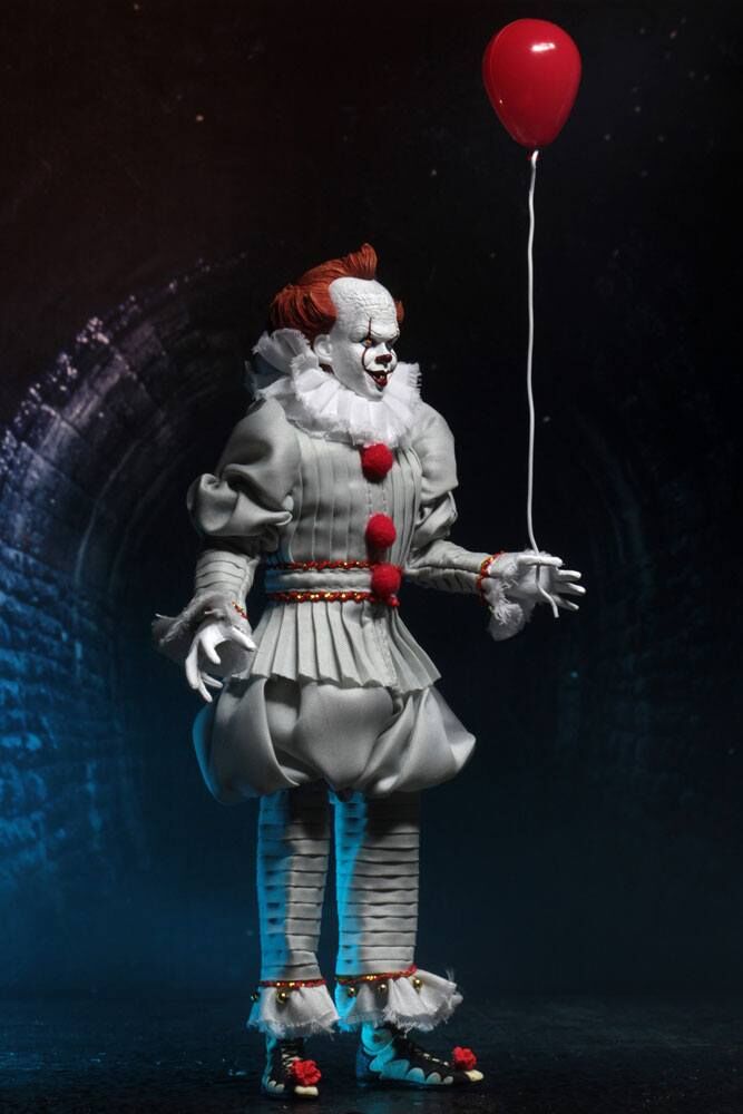 Stephen Kings Es 2017 Retro Actionfigur Pennywise 20 cm