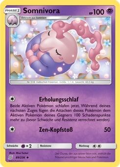 Somnivora 089/236 - Pokémon TCG