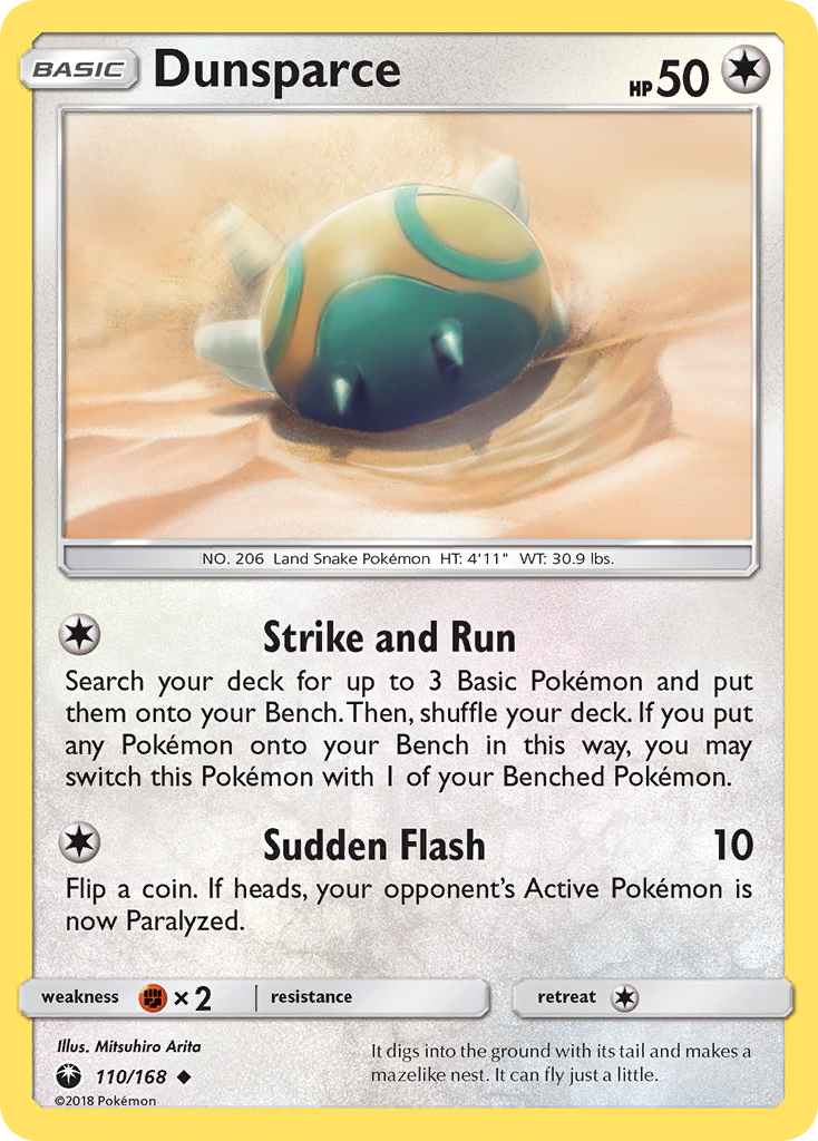 Dunsparce - 110/168 - EN Dunsparce - 110/168 - EN