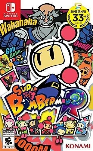 Super Bomberman R - NEW Sealed - Nintendo Switch - US/FR Super Bomberman R - NEW Sealed - Nintendo Switch - US/FR