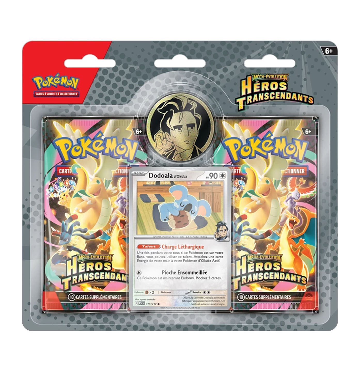Pokémon TCG: Mega Evolution - Héros Transcendants 2-Pack Blisters - FR Pokémon TCG: Mega Evolution - Héros Transcendants 2-Pack Blisters - FR