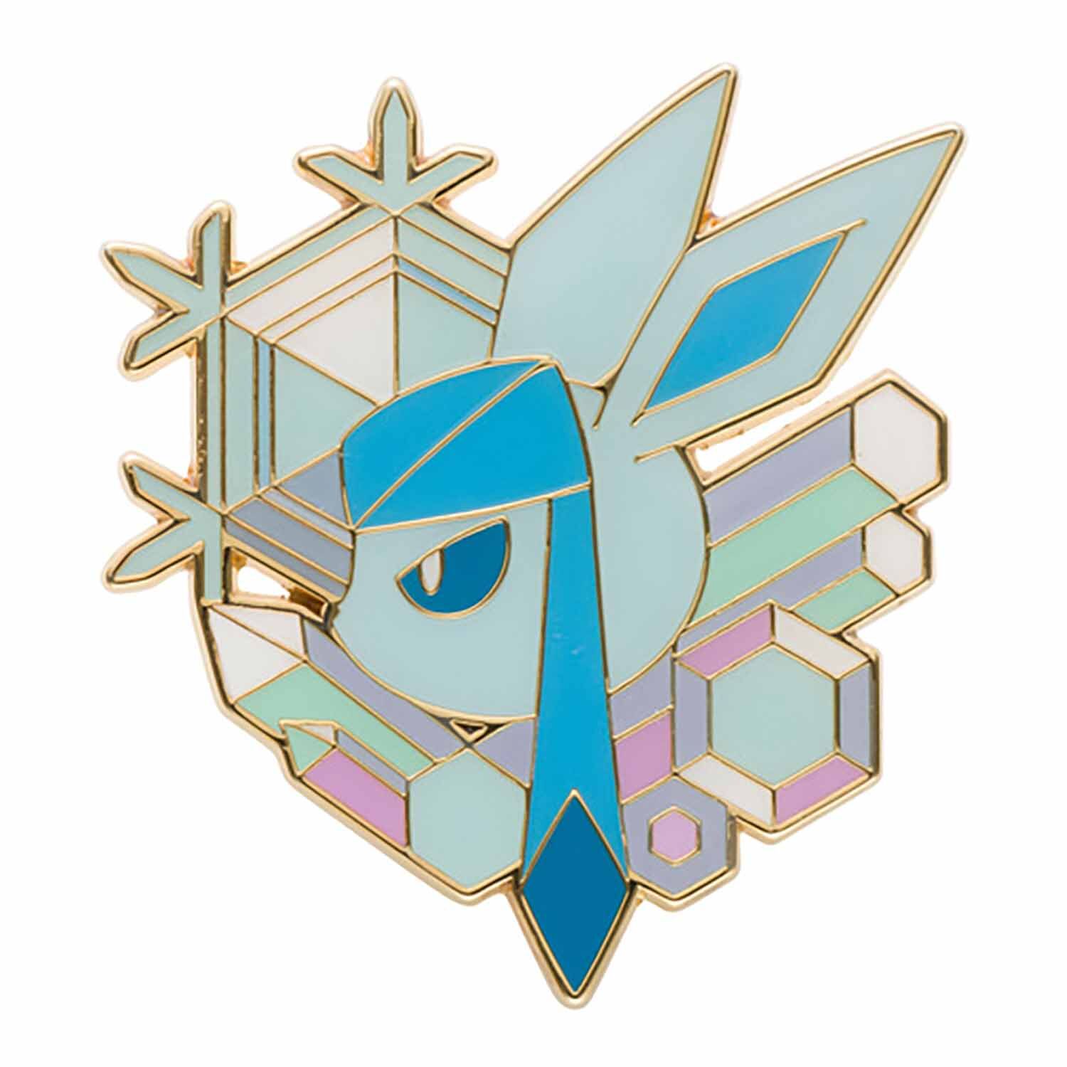 Pokemon Center 2017 - Glaceon Colorful Pin Limited Badge - 1 Stück Pokemon Center 2017 - Glaceon Colorful Pin Limited Badge - 1 Stück