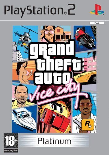 Grand Theft Auto Vice City - PS2