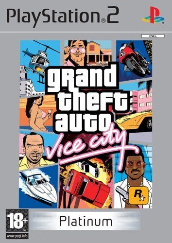 Grand Theft Auto Vice City - PS2 Grand Theft Auto Vice City - PS2