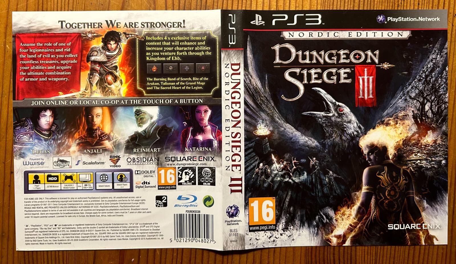 Dungeon Siege III [Nordic Edition] - OVP - PS3