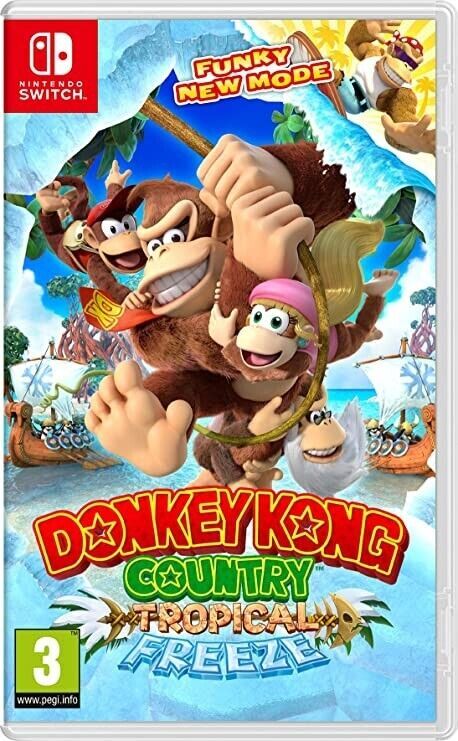 Donkey Kong Country: Tropical Freeze - NEW Sealed - Nintendo Switch - UK