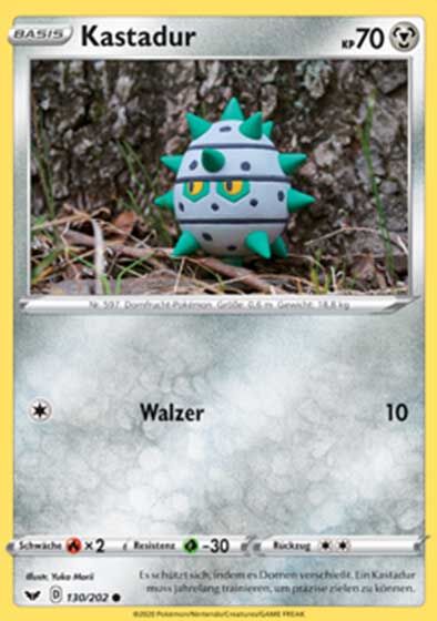 Kastadur 130/202 - Pokémon TCG