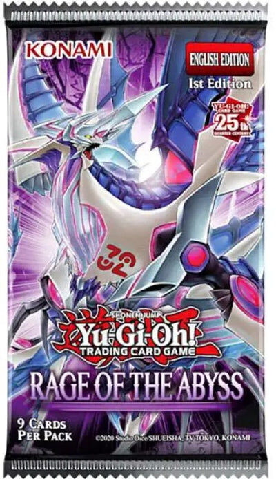 Rage of the Abyss Booster Pack - 1. Auflage - Yu-Gi-Oh! - DE Rage of the Abyss Booster Pack - 1. Auflage - Yu-Gi-Oh! - DE