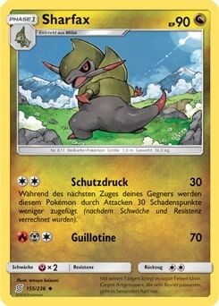sharfax-pok-mon-tcg Sharfax 155/236 - Pokémon TCG