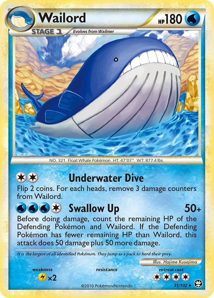 Wailord - 31/103 - EN