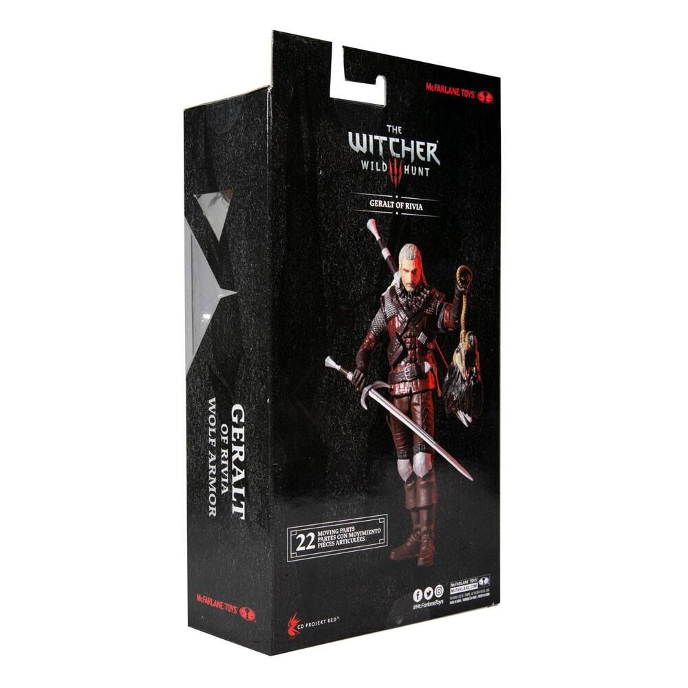 The Witcher 3: Wild Hunt Actionfigur Geralt of Rivia 18 cm