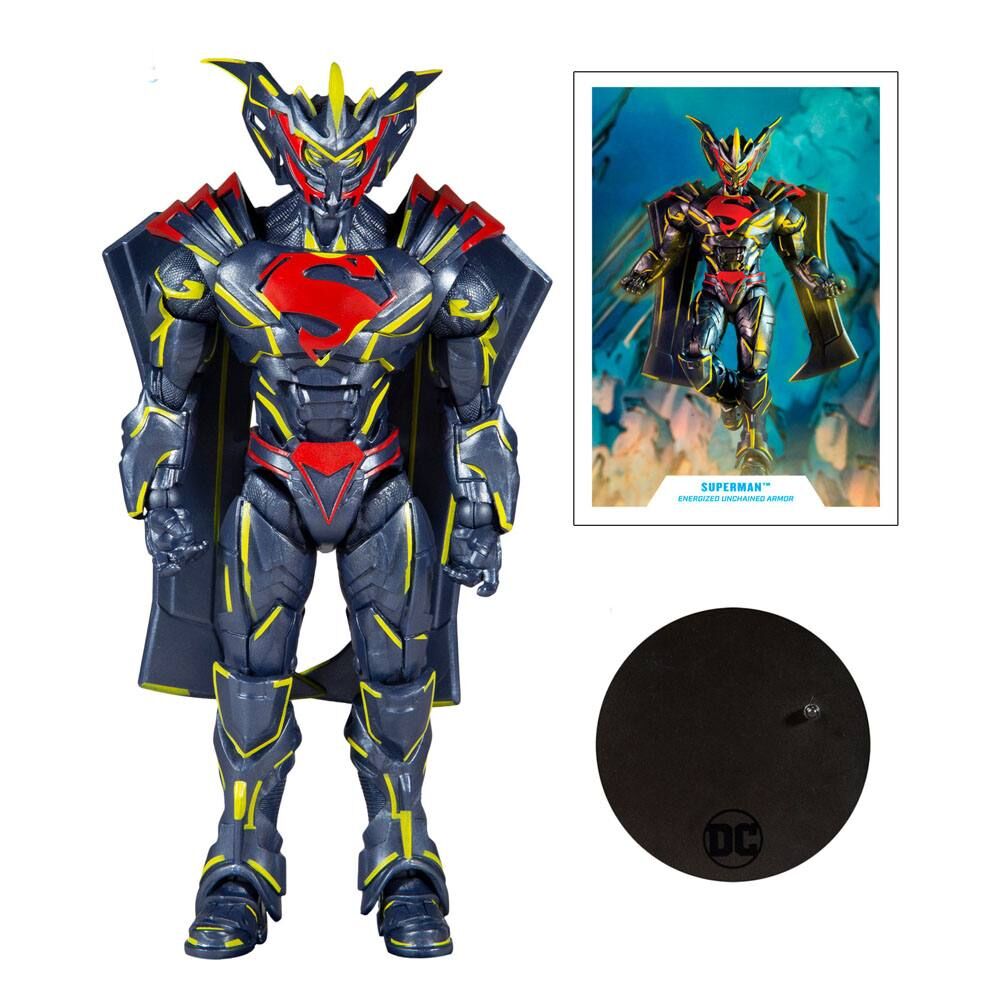 DC Multiverse Actionfigur Superman Energized Unchained Armor 18 cm