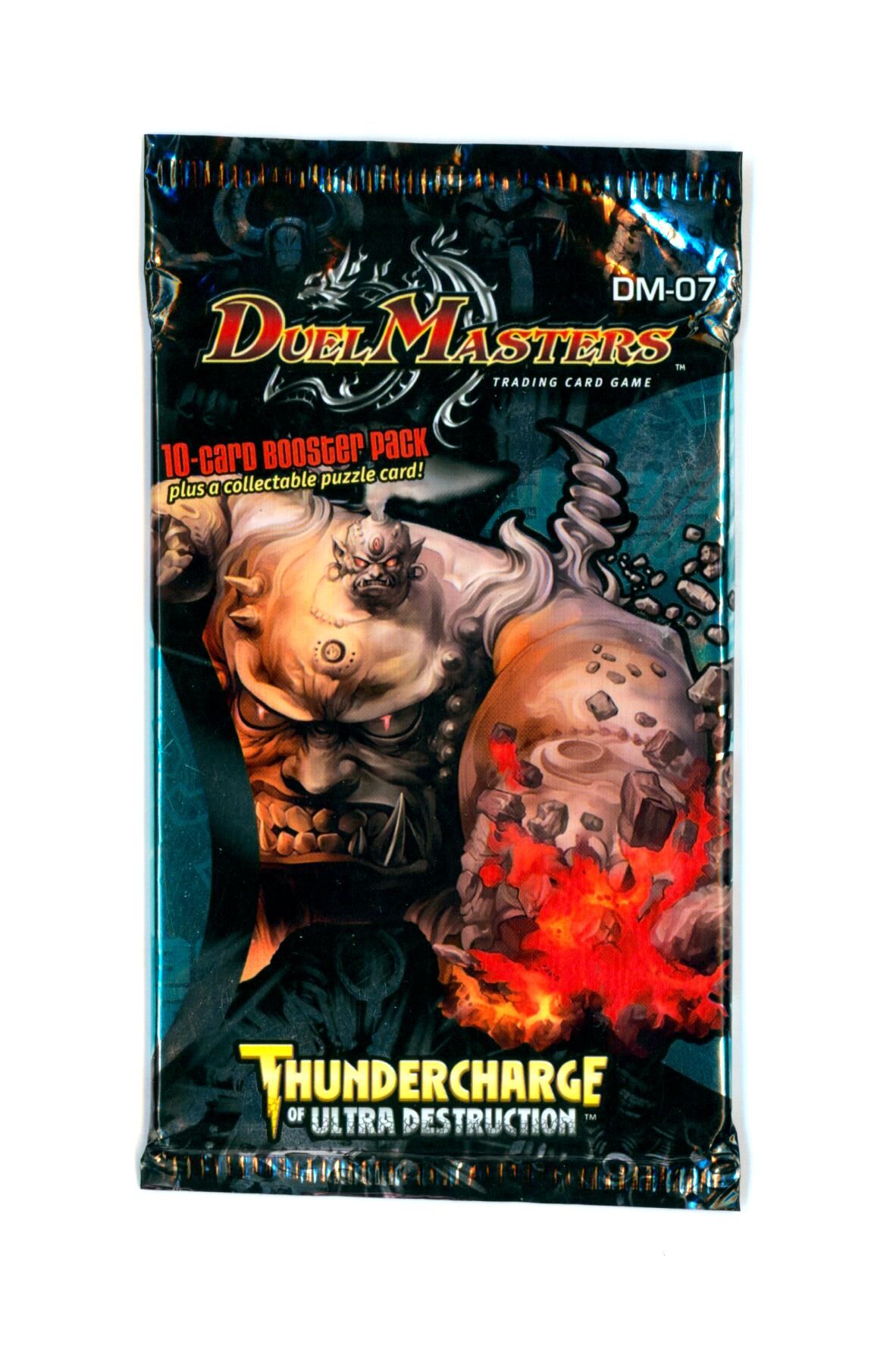 Thundercharge of Ultra Destruction Duel Masters TCG Booster Pack DM07 - EN Thundercharge of Ultra Destruction Duel Masters TCG Booster Pack DM07 - EN