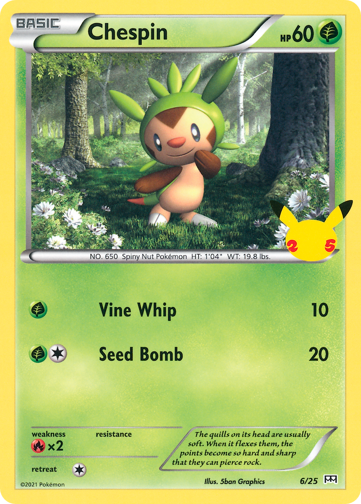 Chespin - 6/25 - EN Chespin - 6/25 - EN