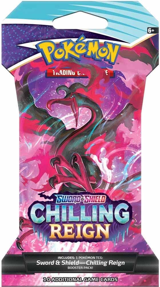 Pokémon Sword & Shield Chilling Reign Sleeved Booster - EN
