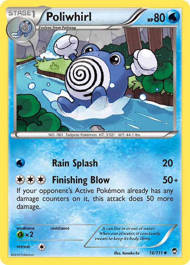 Poliwhirl - 16/111 - EN