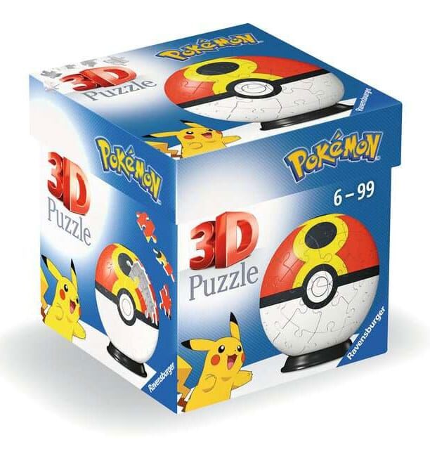 Pokémon 3D Puzzle Pokéballs: Wiederball (55 Teile) Pokémon 3D Puzzle Pokéballs: Wiederball (55 Teile)