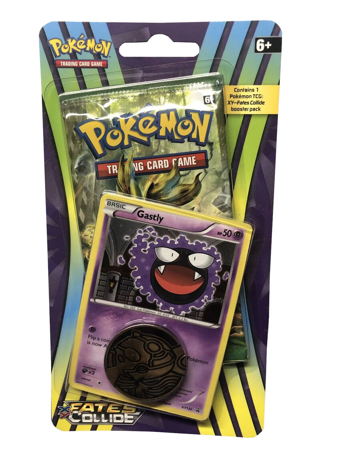 Pokémon XY Fates Collide: Gastly Checklane Blister - EN Pokémon XY Fates Collide: Gastly Checklane Blister - EN