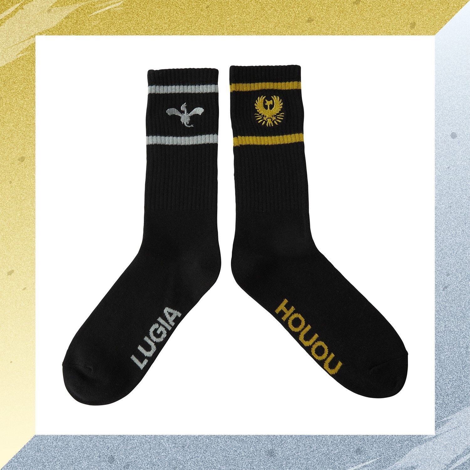 Lugia & Ho-Oh Pokémon Gold and Silver Pokémon-Socken (23-25cm) Lugia & Ho-Oh Pokémon Gold and Silver Pokémon-Socken (23-25cm)