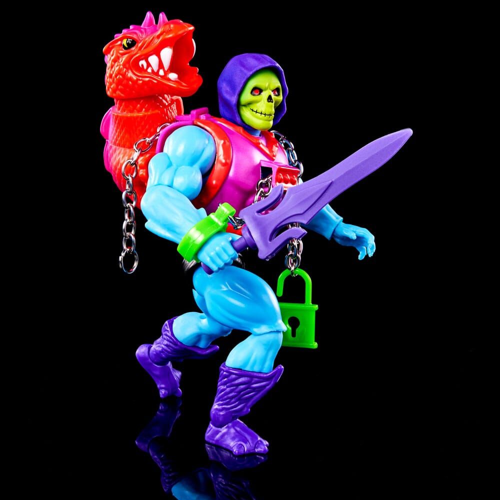 Masters of the Universe Origins Deluxe Actionfigur Dragon Blaster Skeletor 14 cm