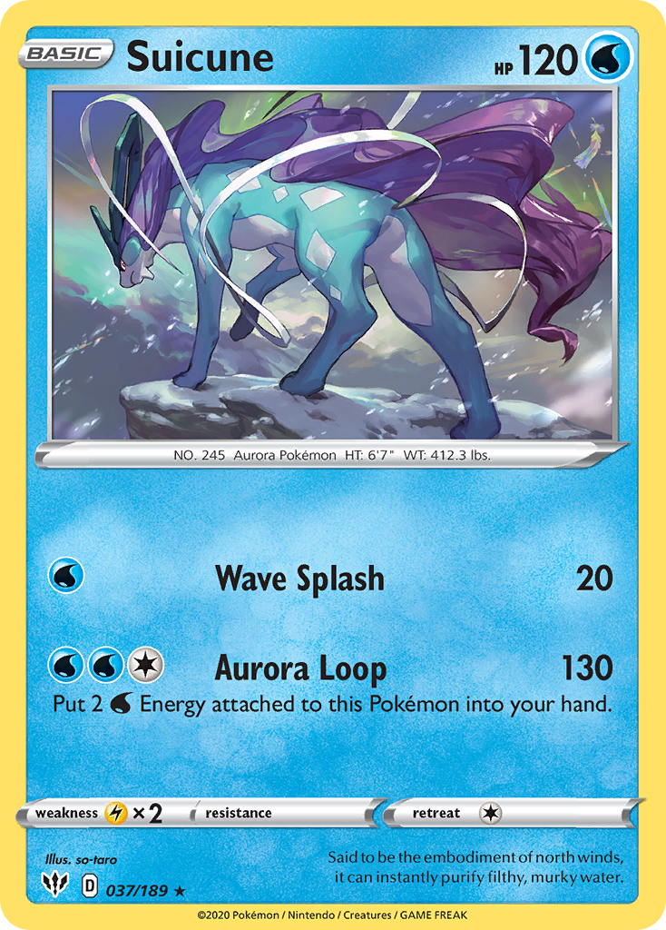 Suicune - 37/147 - EN