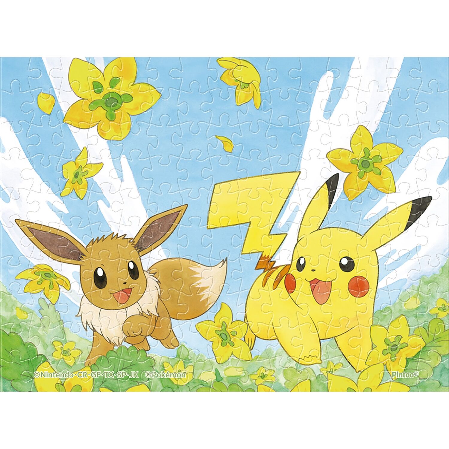 Puzzle MA-115 Pikachu and Eevee (150 pcs) 
