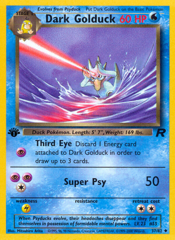 Dark Golduck - 37/82 - EN