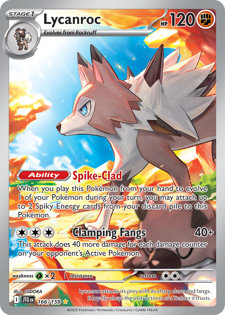 Lycanroc - 166/159 - EN Lycanroc - 166/159 - EN