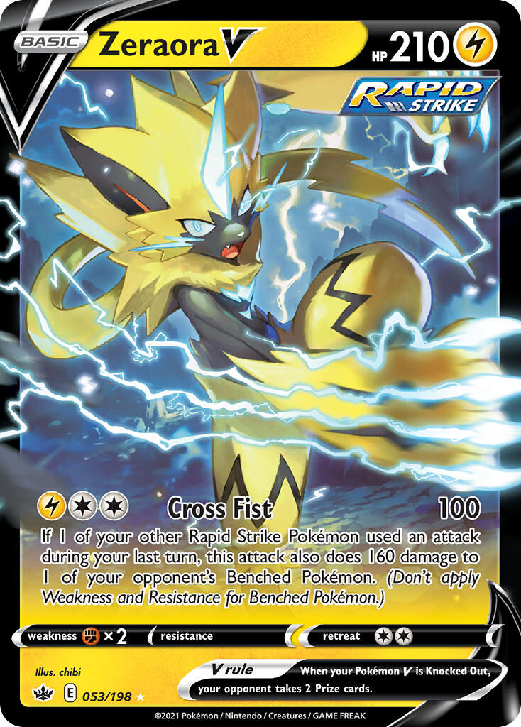 Zeraora V - 053/198 - EN Zeraora V - 053/198 - EN