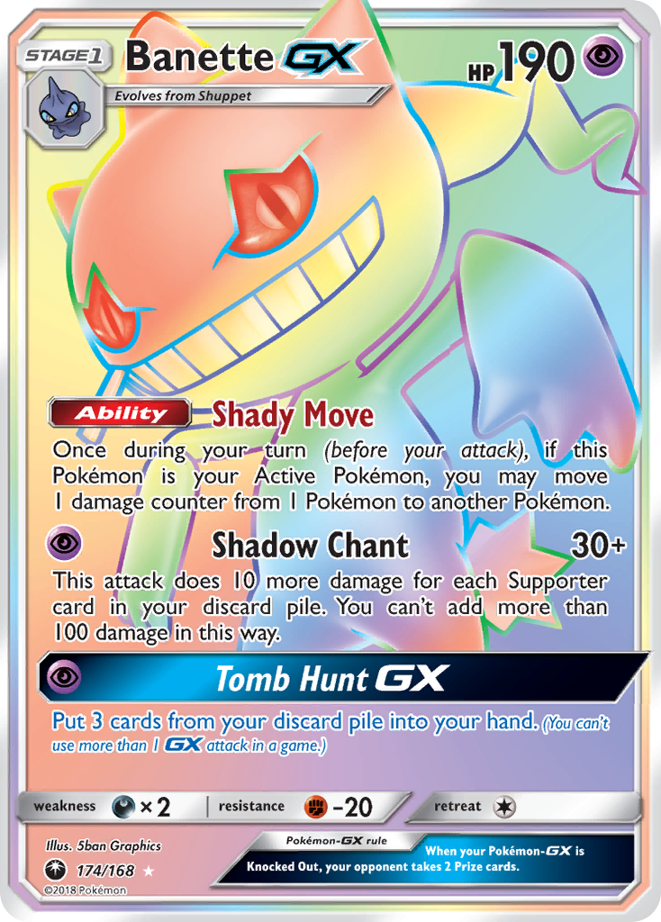 Banette-GX - 174/168 - EN Banette-GX - 174/168 - EN