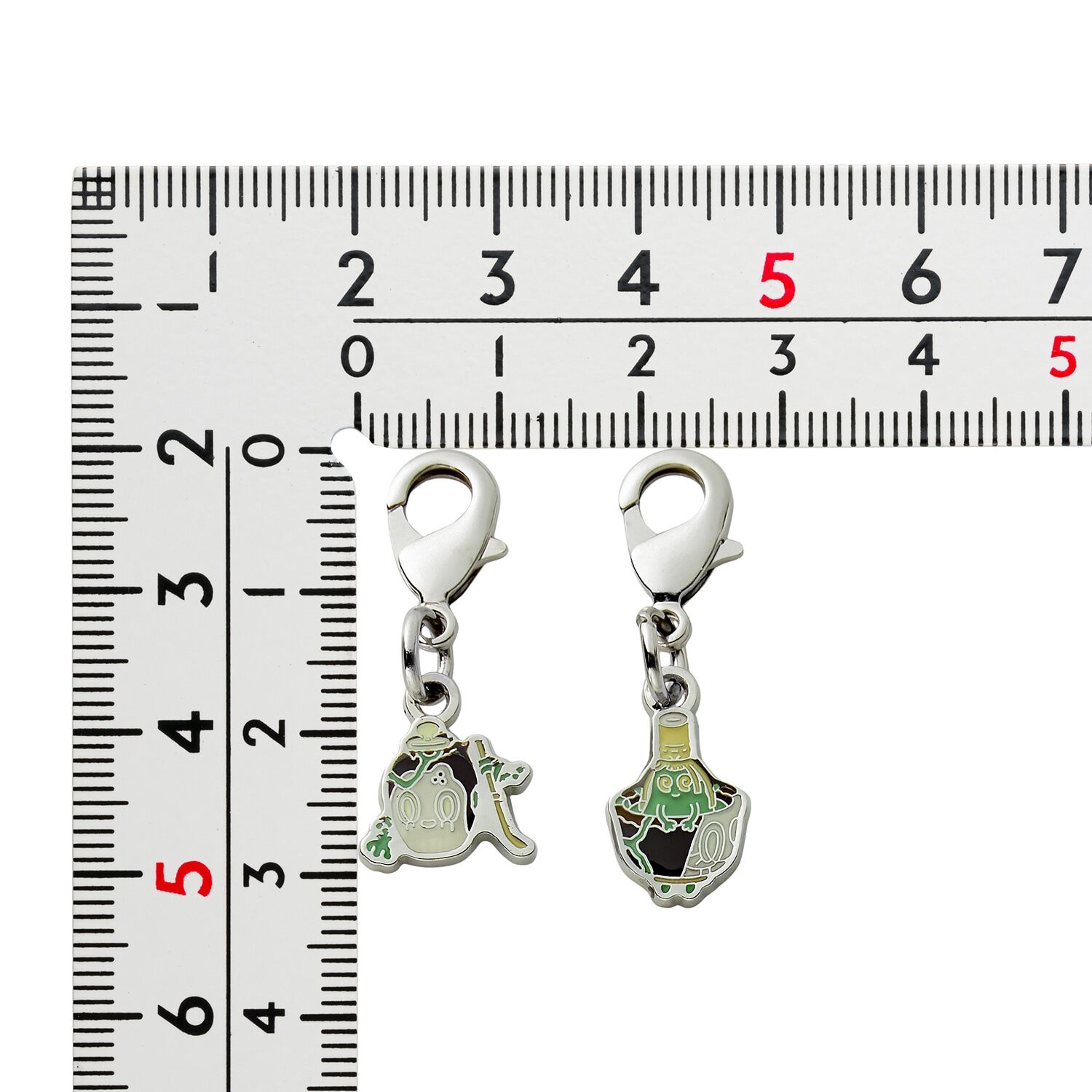 Pokemon Center - Poltchageist, Sinistcha Schlüsselanhänger - 2 Stück