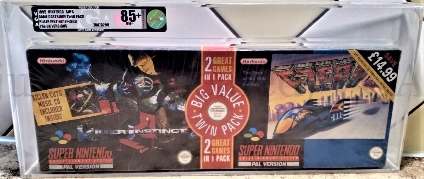 Killer Instinct & F-Zero [Twin Pack] - SNES - DE