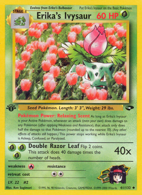 Erika’s Ivysaur - 41/132 - EN