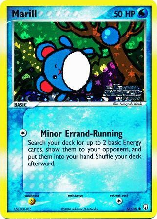 Marill - 68/109 - Reverse Holo - EN