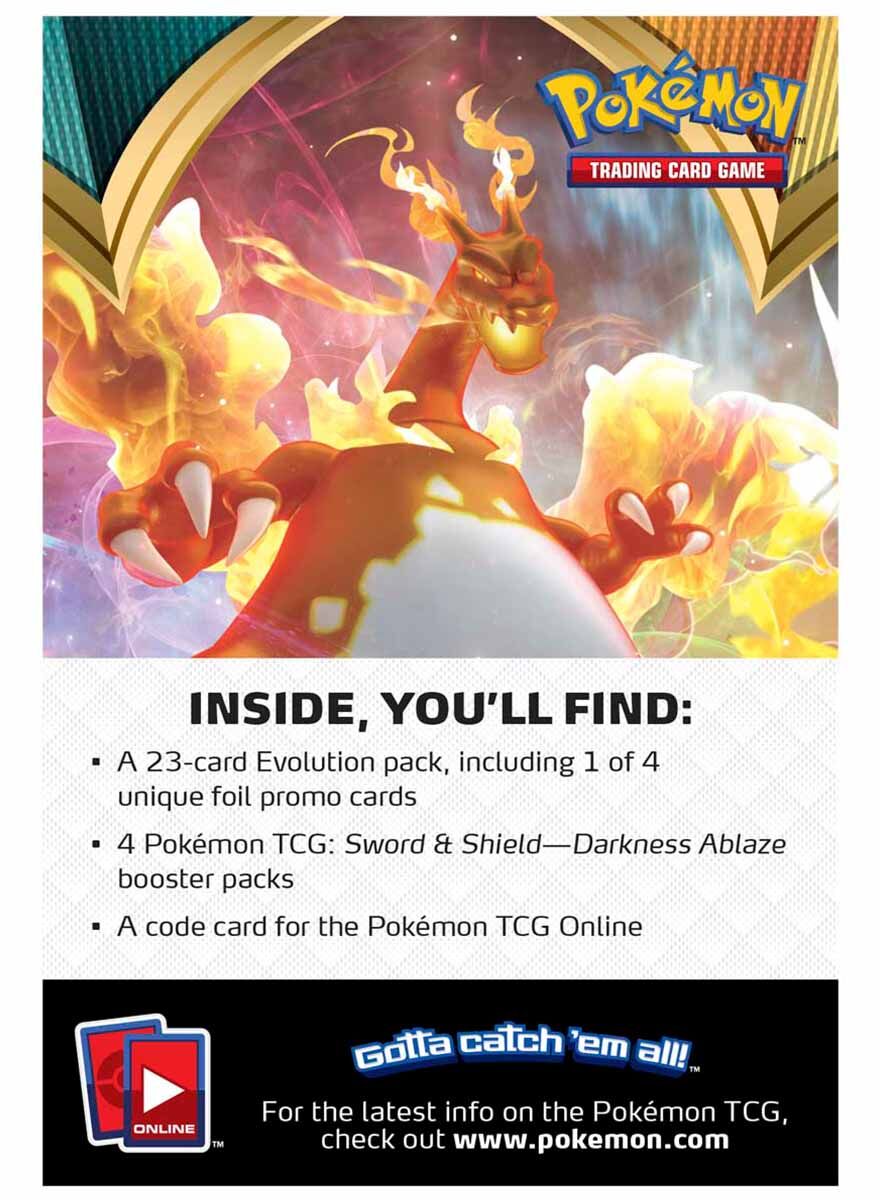 Pokémon Sword & Shield Darkness Ablaze Build & Battle Prerelease Kit - EN